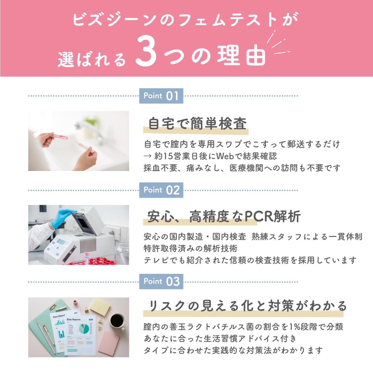 フェムテスト ラクトバチルス検査キット