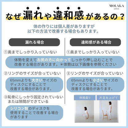 MOLARA 使い捨て月経ディスク 9枚入り
