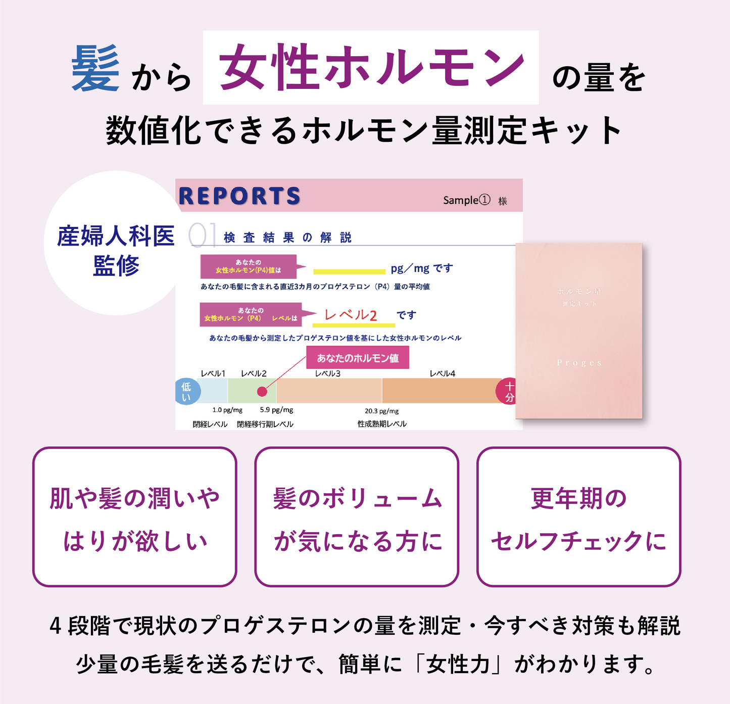 ホルモン量測定キット～Proges～