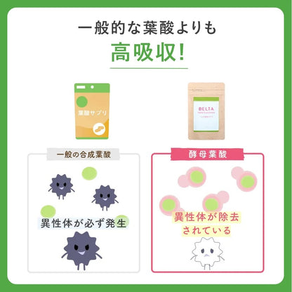 ベルタ葉酸サプリ60粒（15日分）