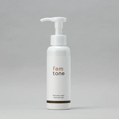 femtone デリケートウォッシュ チャコールジェル［無香料］150mL