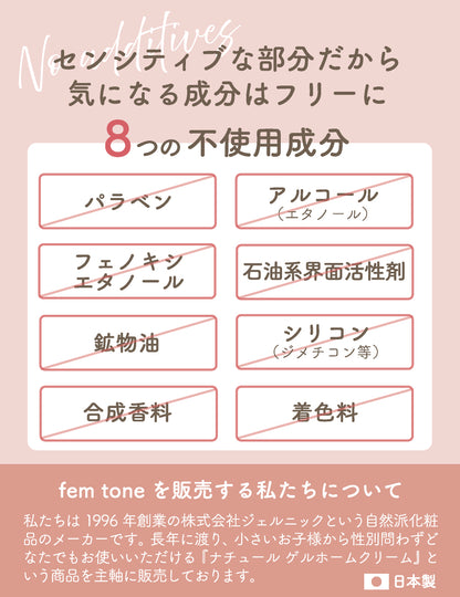 femtone デリケートウォッシュ リッチフォームAY 150mL