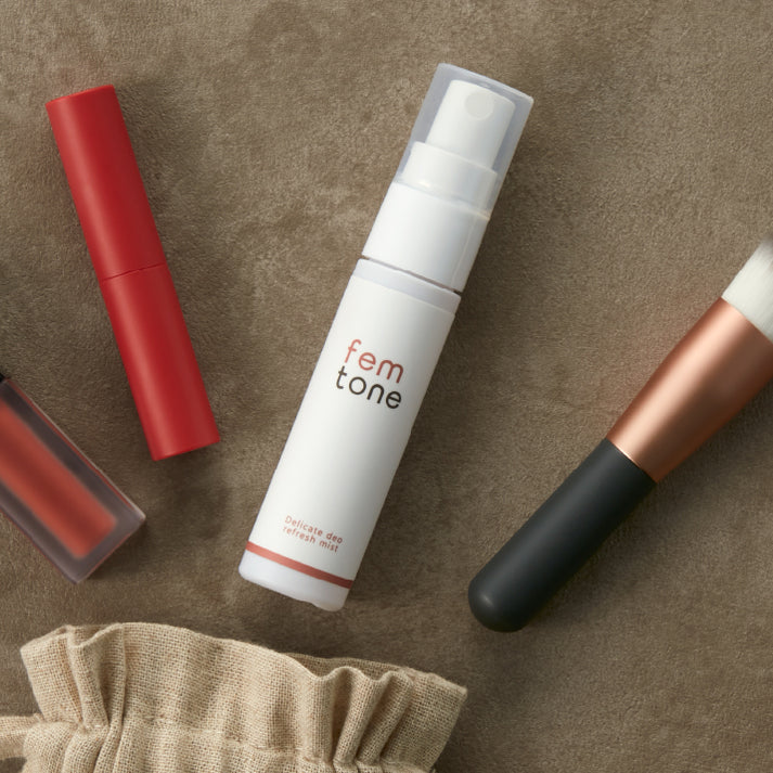 femtone デリケートデオ リフレッシュミスト［無香料］30mL