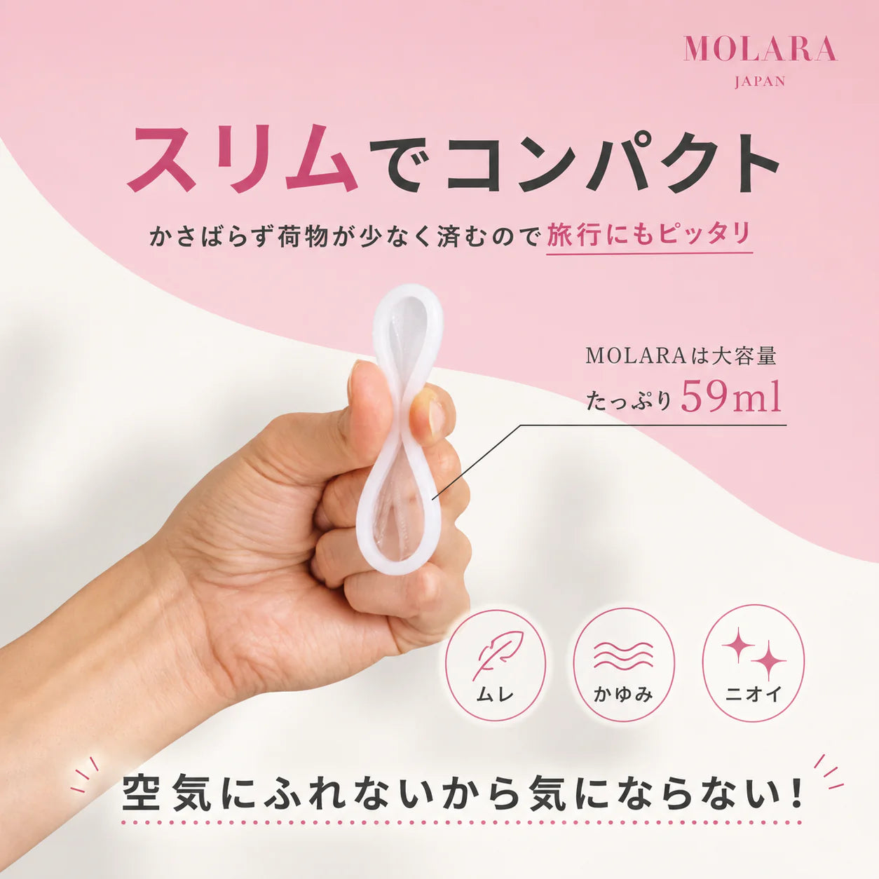 MOLARA 1day  使い捨て月経ディスク 30枚お得セット（最大24時間/6ヶ月分）