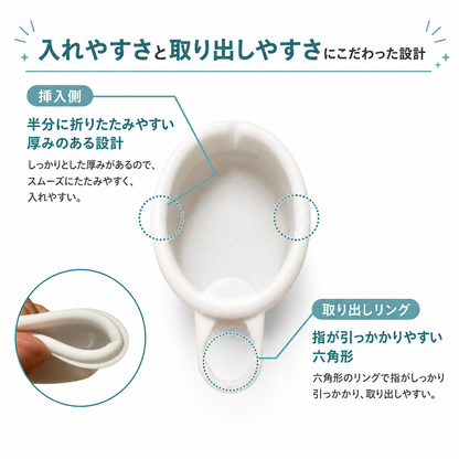 MOLARA 1week  使い捨て月経ディスク 1枚入り（1週間分）