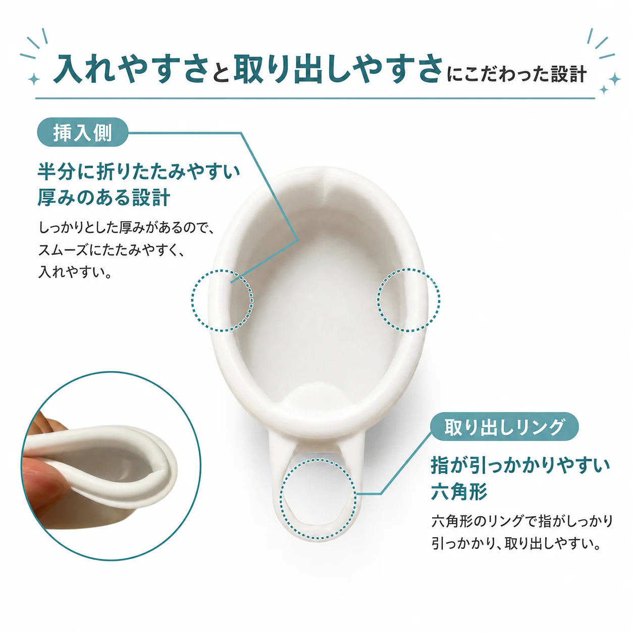 MOLARA 1week  使い捨て月経ディスク 3枚入り（1週間分 x 3枚）